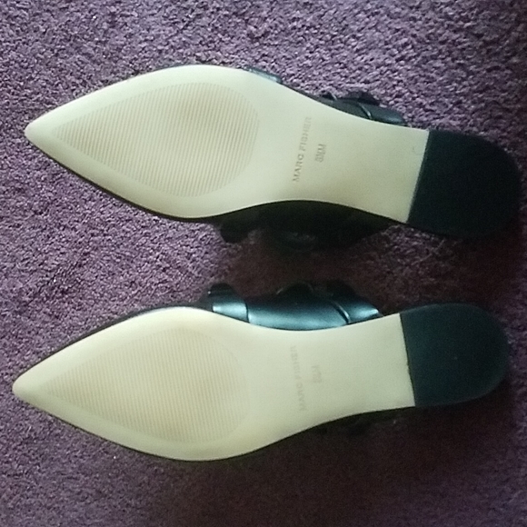 Marc Fisher Searli Mule black shoe - Picture 4 of 6